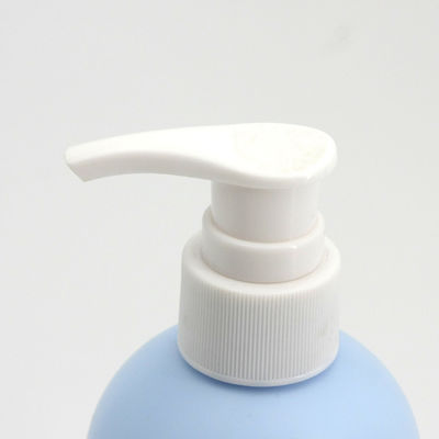 250mL 8.45oz HDPE Blue Cosmetic Lotion Bottle Round Shoulder