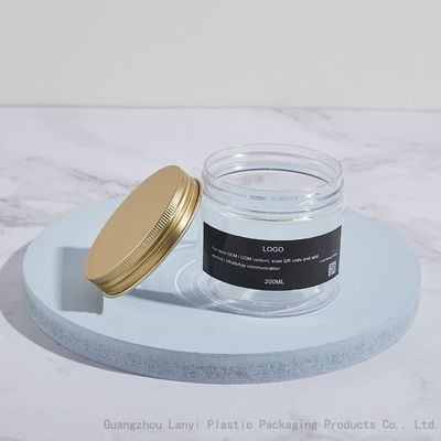 50ml 60ml 110ml Transparent Plastic Jars Cookie Candy Storage