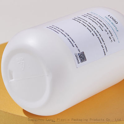 Matte HDPE White Boston 300ml 10oz Shampoo Pump Bottles