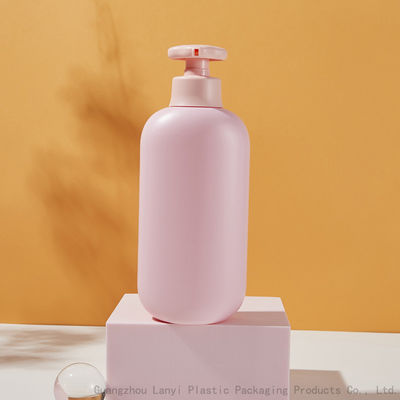 Matte 280Ml 380Ml 550Ml Oval HDPE Lotion Pump