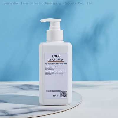Shampoo Body Cream Shower 10.1oz Lotion Plastic Bottle