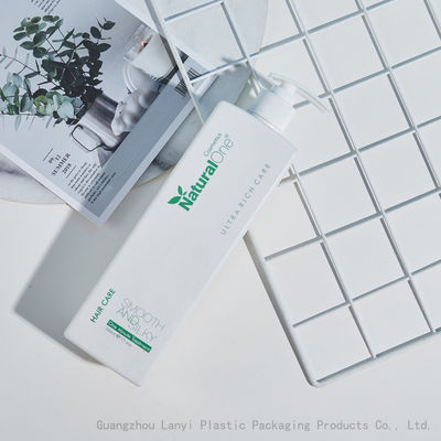 Personal Care 280ml Square HDPE Shampoo Plastic Bottle