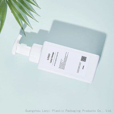 Pet 250Ml 500Ml Square Foam Bottle For Hand Soap