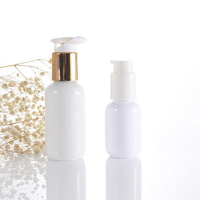 White Plastic 60g 100g Hand Cream Lotion Bottle for Liquid Foundation