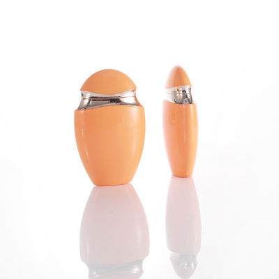 80ml Goose Egg Flat Oval Plastic Bottle For Sunscreen Isolation Lotion