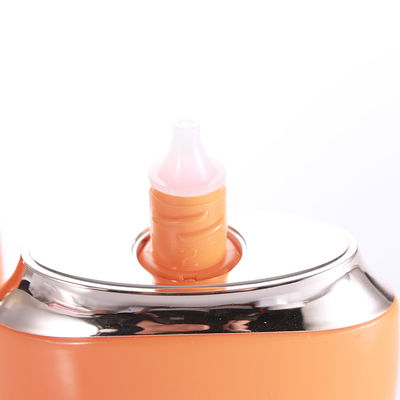 80ml Goose Egg Flat Oval Plastic Bottle For Sunscreen Isolation Lotion