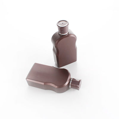 200ml Brown Square Shampoo Pump Bottles 24/415 Screw Cap