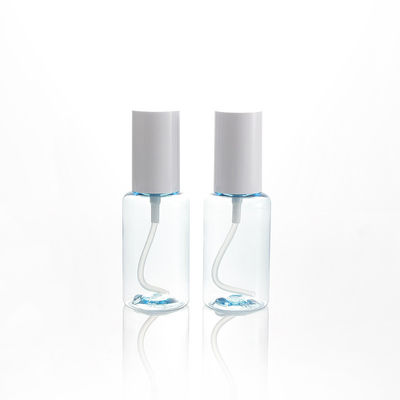 9g 80ml PET Plastic Spray Bottle Full Cover Protective Cap