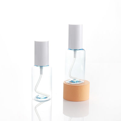 9g 80ml PET Plastic Spray Bottle Full Cover Protective Cap