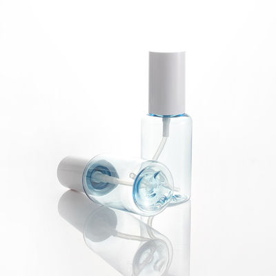 9g 80ml PET Plastic Spray Bottle Full Cover Protective Cap