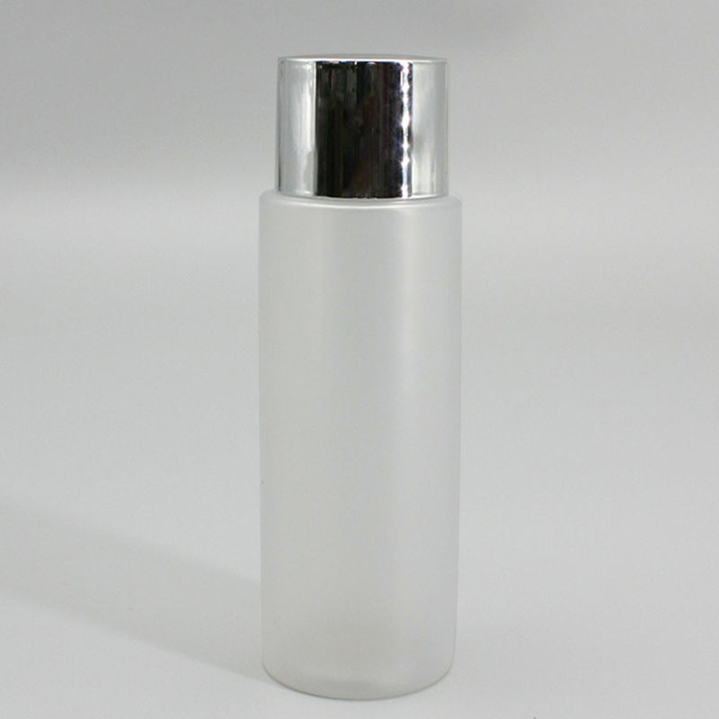 PET Cylinder 24mm Frosted 120ml Empty Skin Care Bottles