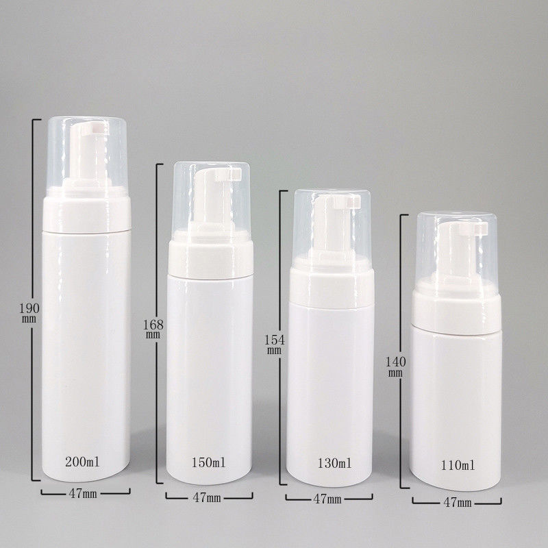 Cylinder Biodegradable 200ml Empty Foam Soap Bottles