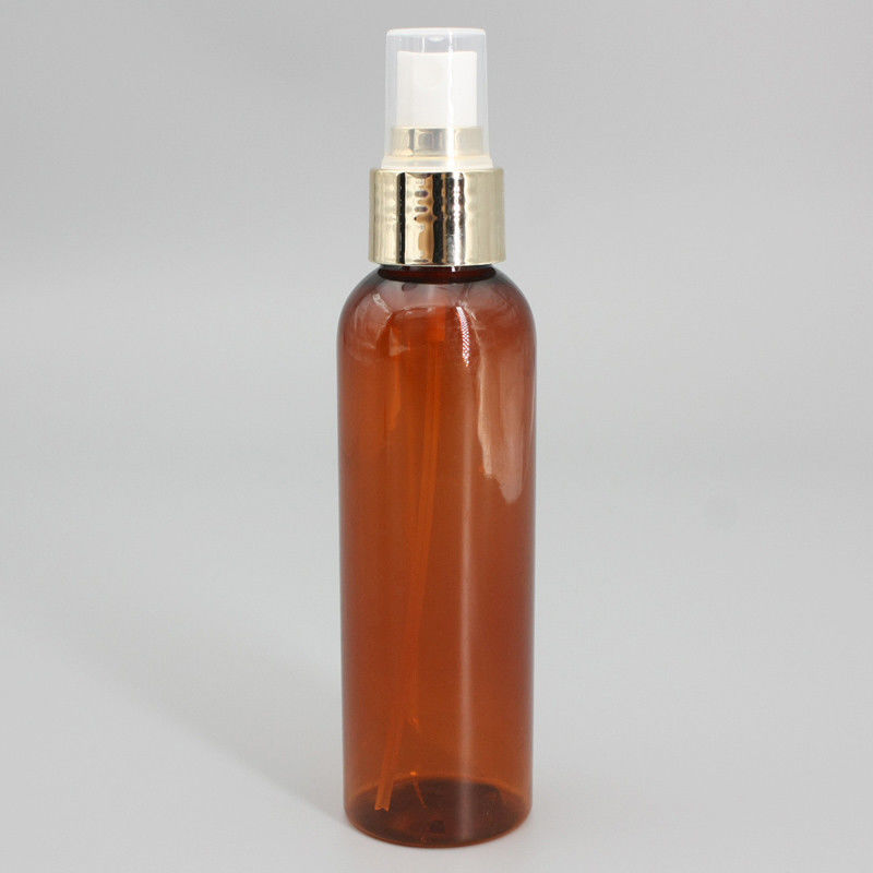 Clear Brown 131mm 4oz Small Empty Spray Bottles