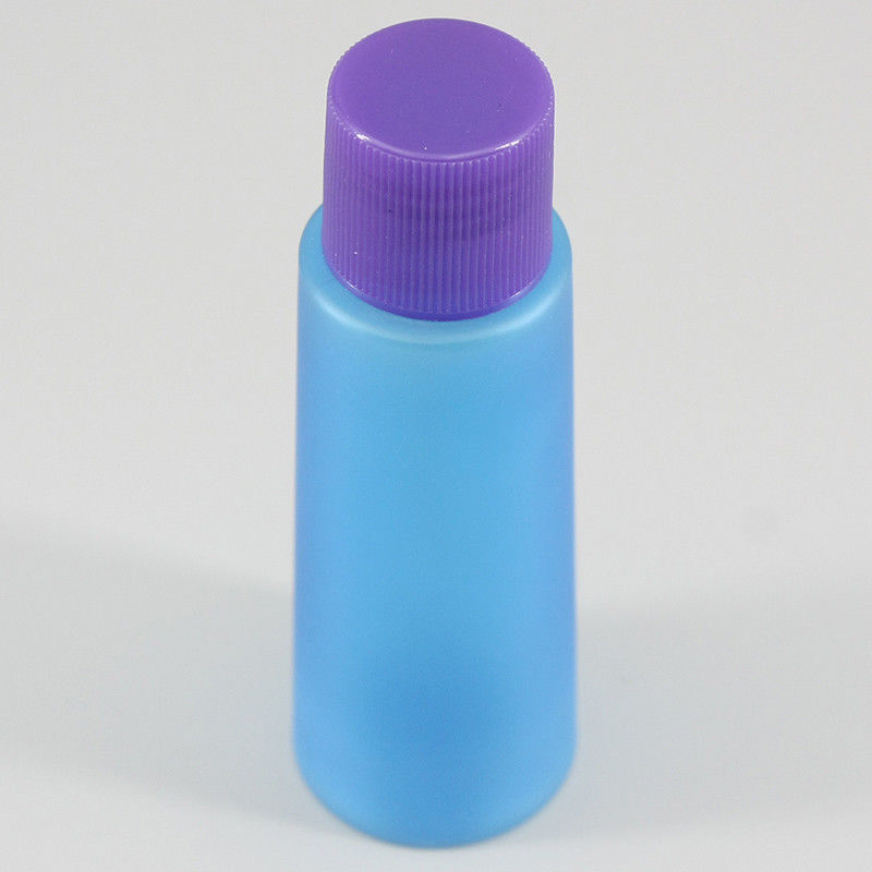 Blue PET 24mm Round 2.71oz Skin Care Bottles