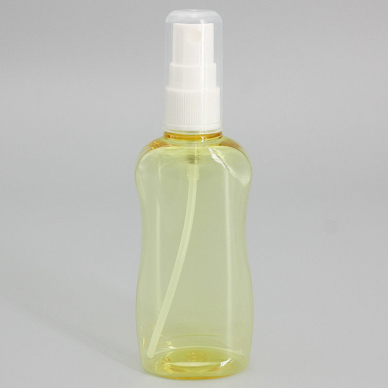Transparent Light Yellow 90ml PET Plastic Spray Bottle