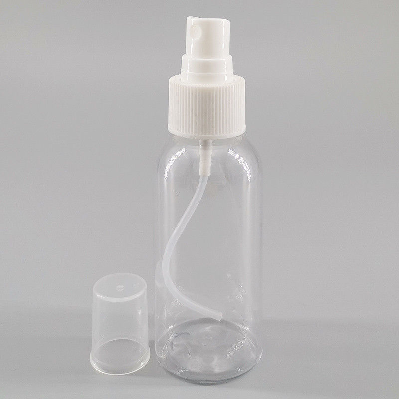 24mm 80ml Shampoo Shower Gel PET Plastic Spray Bottle