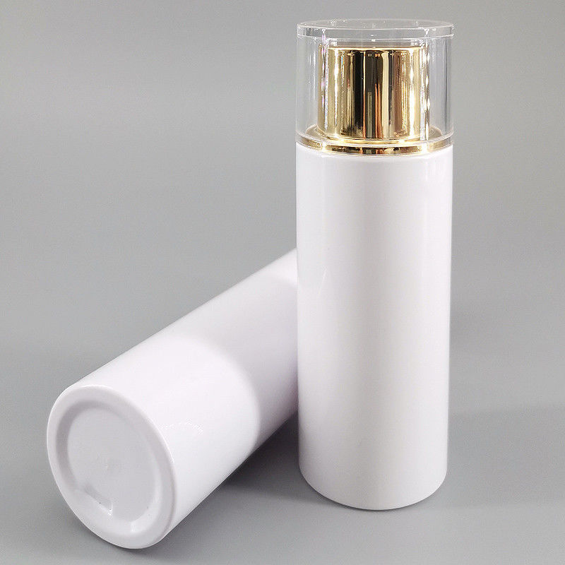 PET Cylinder Screw Cap Flip Top Lotion Suit Bottle 100ml 120ml